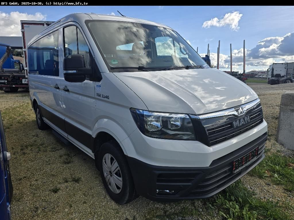 MAN TGE 3.140 4x2 F SB Kleinbus 9-Sitzer - Microbuz, Transport persoane: Foto 1 MAN TGE 3.140 4x2 F SB Kleinbus 9-Sitzer - Microbuz, Transport persoane: Foto 1