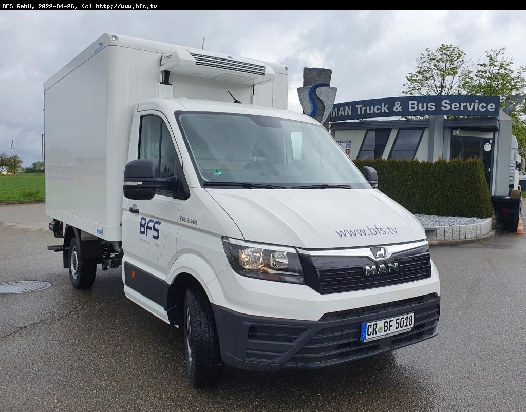 MAN TGE 3.140 4x2 F SB Kühlkoffer, FD mit LBW, Therm - Autoutilitară frigorifica: Foto 1 MAN TGE 3.140 4x2 F SB Kühlkoffer, FD mit LBW, Therm - Autoutilitară frigorifica: Foto 1