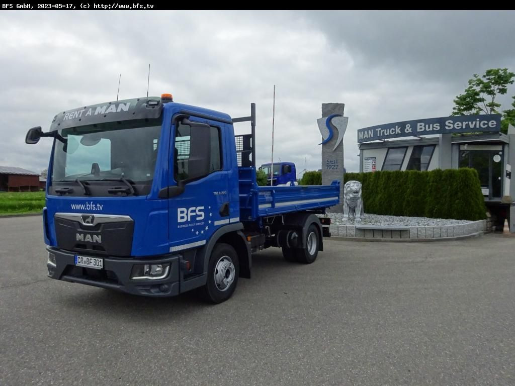 MAN TGL (TG3) 8.220 4x2 BB CH TG3, - Autoutilitară basculantă: Foto 1 MAN TGL (TG3) 8.220 4x2 BB CH TG3, - Autoutilitară basculantă: Foto 1