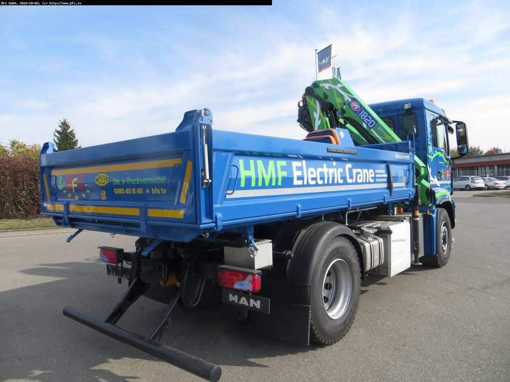 MAN TGS 18.420 4x4H BL HMF,Elektrokran 1820 K4 RC - Camion basculantă: Foto 2 MAN TGS 18.420 4x4H BL HMF,Elektrokran 1820 K4 RC - Camion basculantă: Foto 2