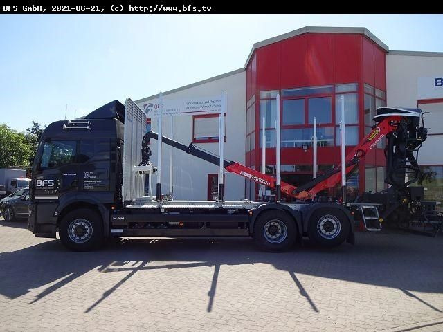 MAN TGS (TG3) 26.510 6x4H-4 BL CH Kurzholz Bio Öl - Camion forestier: Foto 2 MAN TGS (TG3) 26.510 6x4H-4 BL CH Kurzholz Bio Öl - Camion forestier: Foto 2