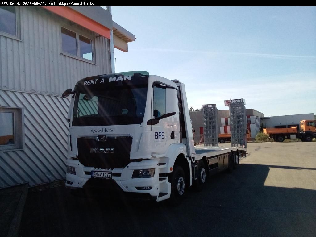 MAN TGS (TG3) 35.430 8x2-6 BL CH NN, Plattform Aufba - Maşină de tractare: Foto 1 MAN TGS (TG3) 35.430 8x2-6 BL CH NN, Plattform Aufba - Maşină de tractare: Foto 1