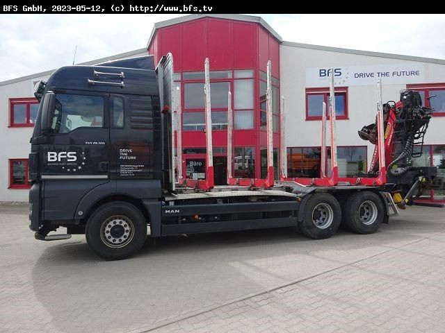 MAN TGX 26.510 6x4 BL Kurzholz, Sicherheitspaket Plu - Camion forestier: Foto 2 MAN TGX 26.510 6x4 BL Kurzholz, Sicherheitspaket Plu - Camion forestier: Foto 2