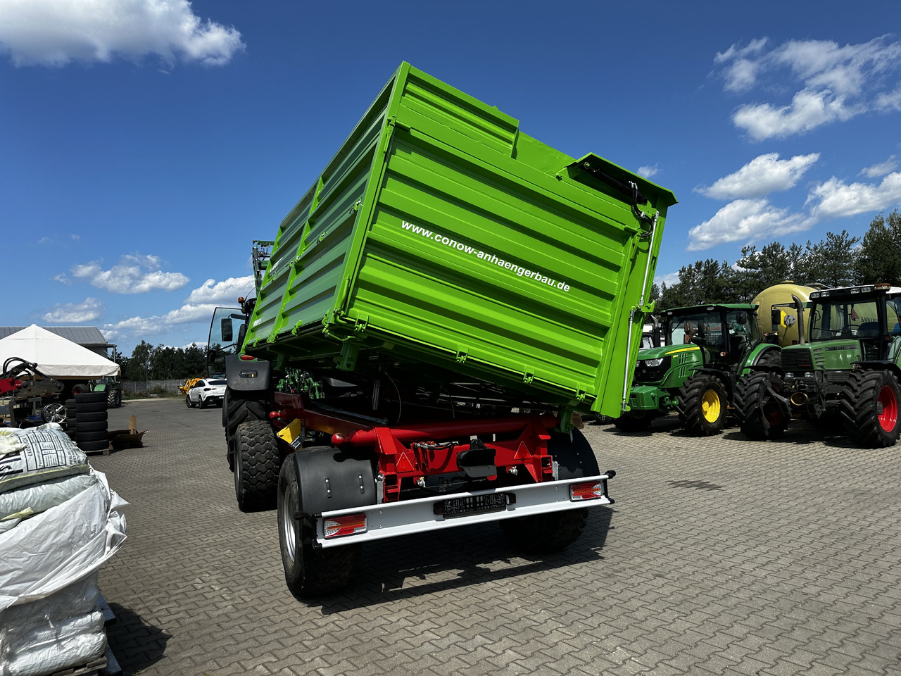 Conow HW 180 V 9 3 strony wywrot 18 ton - Remorcă autobasculantă agricolă: Foto 5 Conow HW 180 V 9 3 strony wywrot 18 ton - Remorcă autobasculantă agricolă: Foto 5
