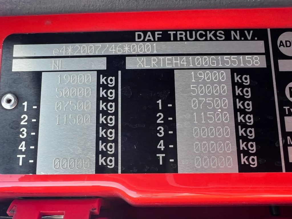 DAF XF 440 SSC 4X2 EURO 6 VOLUME - Cap tractor: Foto 4 DAF XF 440 SSC 4X2 EURO 6 VOLUME - Cap tractor: Foto 4