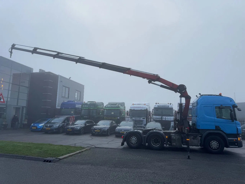 Scania P450 6X2 - EURO 6 + HMF 2620-K5 + REMOTE + LIFT AXLE - Cap tractor: Foto 3 Scania P450 6X2 - EURO 6 + HMF 2620-K5 + REMOTE + LIFT AXLE - Cap tractor: Foto 3