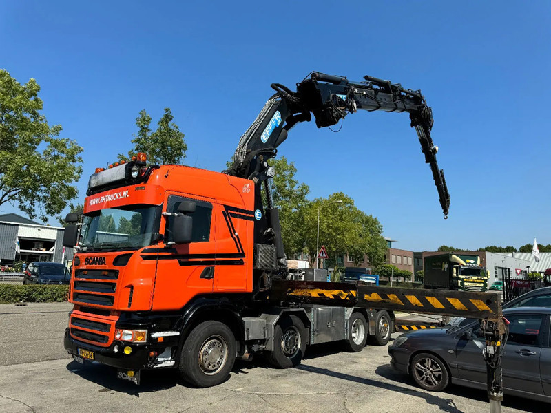 Scania R560 V8 8X2 + EFFER CRANE 1550 6S + FLYJIP 6XHYDR + REMOTE + WINCH - Cap tractor: Foto 2 Scania R560 V8 8X2 + EFFER CRANE 1550 6S + FLYJIP 6XHYDR + REMOTE + WINCH - Cap tractor: Foto 2