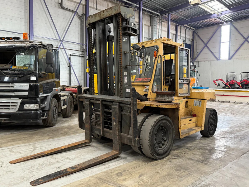 Caterpillar DP100 - ONLY 7.579 HOURS! + NL REGISTRATION! - Stivuitor diesel: Foto 2 Caterpillar DP100 - ONLY 7.579 HOURS! + NL REGISTRATION! - Stivuitor diesel: Foto 2
