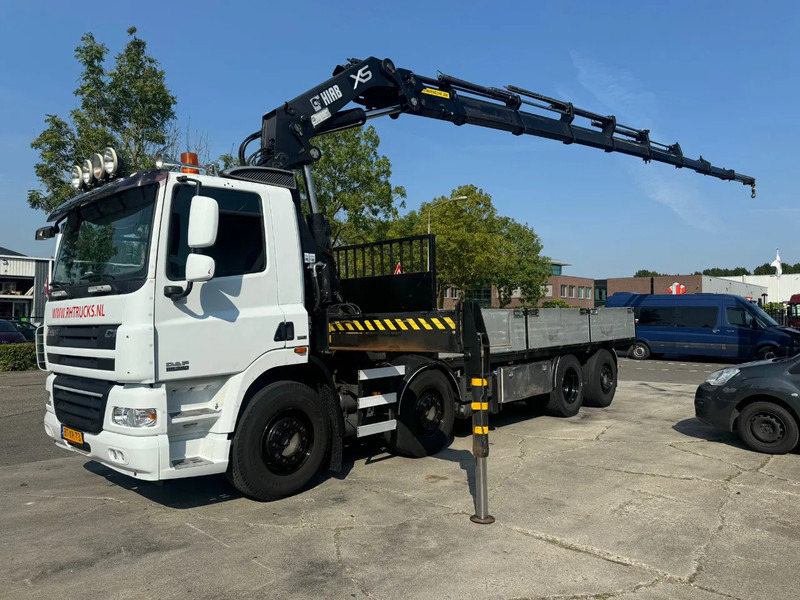 DAF CF 85.360 8x2 + HIAB 422E8 REMOTE CONTROLE - Camion platformă, Camion cu macara: Foto 1 DAF CF 85.360 8x2 + HIAB 422E8 REMOTE CONTROLE - Camion platformă, Camion cu macara: Foto 1