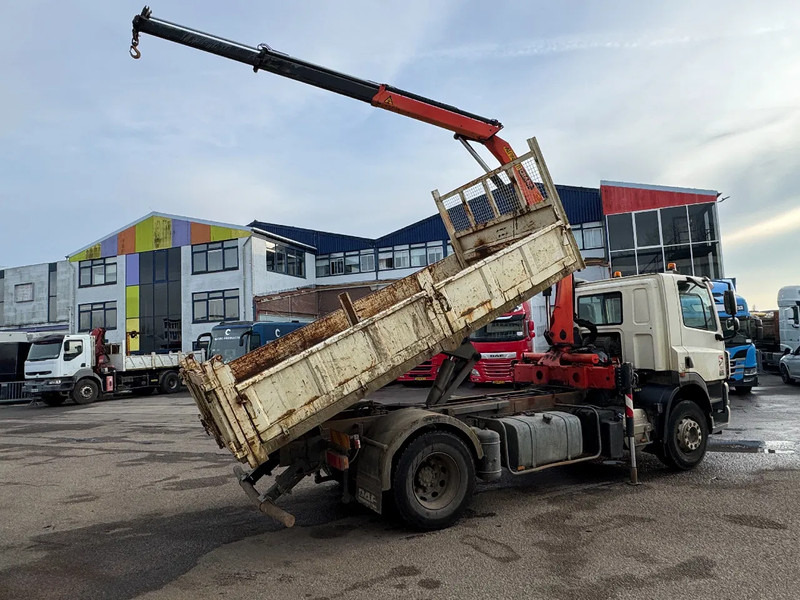 DAF CF 85.410 4X2 PALFINGER PK 12000 + KIPPER - Camion basculantă, Camion cu macara: Foto 3 DAF CF 85.410 4X2 PALFINGER PK 12000 + KIPPER - Camion basculantă, Camion cu macara: Foto 3