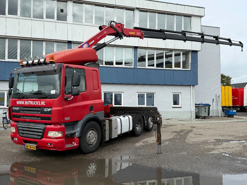 DAF CF 85.410 6X2 EURO 5 + HMF 3000K6 + REMOTE CONTROL - Camion cu macara: Foto 1 DAF CF 85.410 6X2 EURO 5 + HMF 3000K6 + REMOTE CONTROL - Camion cu macara: Foto 1