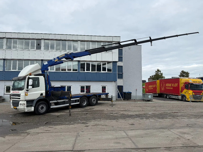 DAF CF 85 6X2 EURO 5 + HMF 37 TON/M + REMOTE CONTROL - Camion platformă, Camion cu macara: Foto 3 DAF CF 85 6X2 EURO 5 + HMF 37 TON/M + REMOTE CONTROL - Camion platformă, Camion cu macara: Foto 3