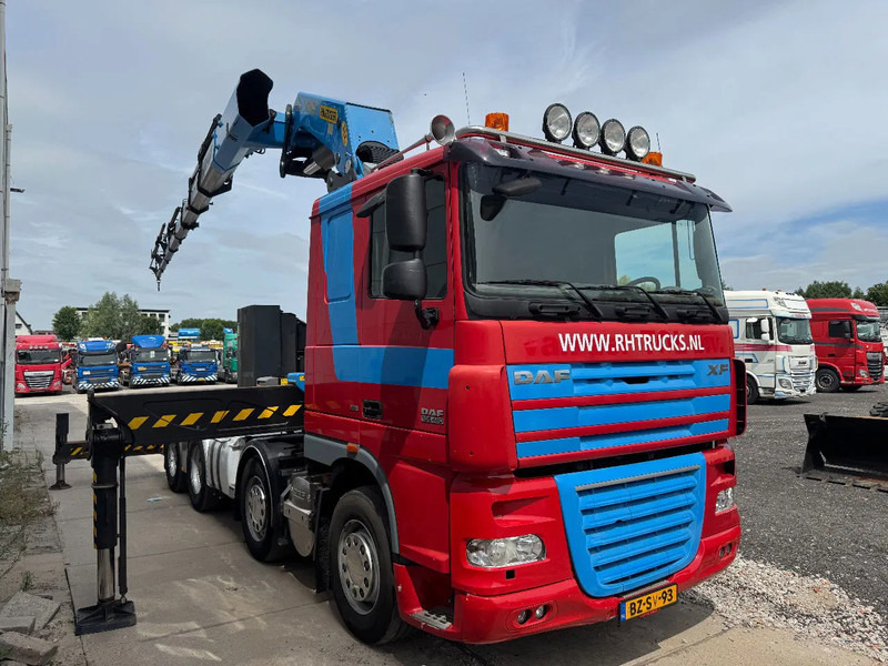 DAF XF 105.460 8X4 PALFINGER PK78002+ REMOTE CONTROL HUB REDUCTION TÜV TILL 03-2026 - Camion cu macara: Foto 2 DAF XF 105.460 8X4 PALFINGER PK78002+ REMOTE CONTROL HUB REDUCTION TÜV TILL 03-2026 - Camion cu macara: Foto 2