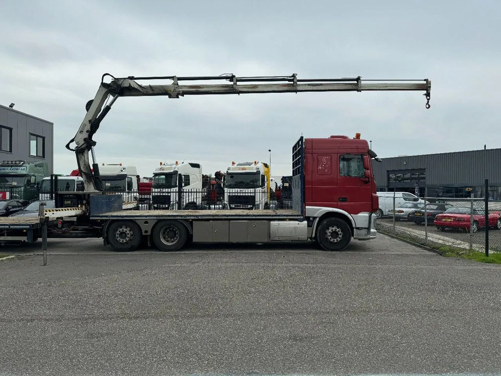 DAF XF 510 6X2 EURO 6 + HIAB 166 HI PRO + REMOTE CON - Camion cu macara, Camion platformă: Foto 1 DAF XF 510 6X2 EURO 6 + HIAB 166 HI PRO + REMOTE CON - Camion cu macara, Camion platformă: Foto 1
