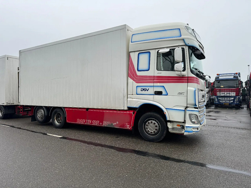 DAF XF 510 6X2 - EURO 6 + RETARDER + ZEPRO LIFT + REMOTE - Camion furgon: Foto 3 DAF XF 510 6X2 - EURO 6 + RETARDER + ZEPRO LIFT + REMOTE - Camion furgon: Foto 3