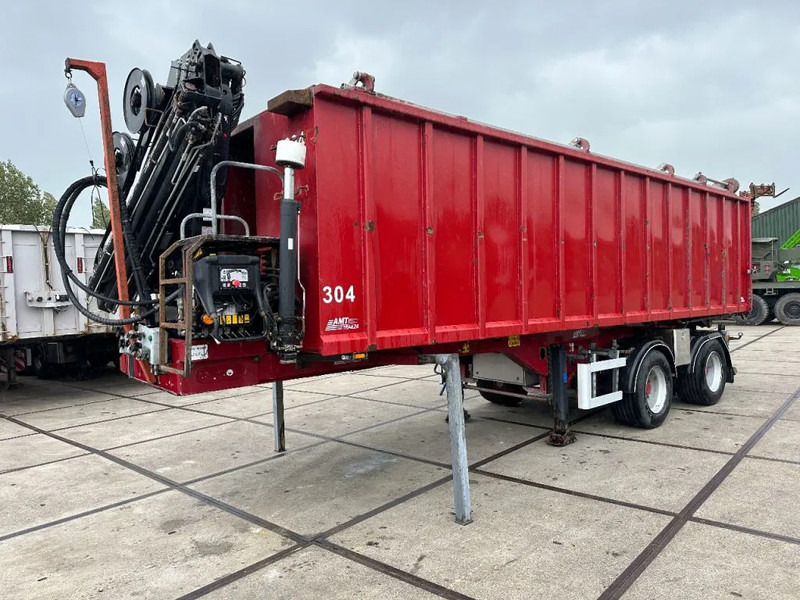 Diversen TIPPER TRAILER WITH HIAB CRANE 099 B-3 HIDUO REMOTE CONTROLE - Semiremorcă basculantă: Foto 1 Diversen TIPPER TRAILER WITH HIAB CRANE 099 B-3 HIDUO REMOTE CONTROLE - Semiremorcă basculantă: Foto 1