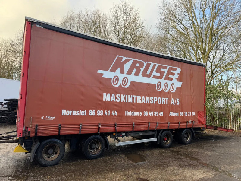 Fliegl VPS 320 HYDRAULIC RAMP 3,15 M 4X BPW AXLE UOPLYST - Remorcă cu prelată: Foto 2 Fliegl VPS 320 HYDRAULIC RAMP 3,15 M 4X BPW AXLE UOPLYST - Remorcă cu prelată: Foto 2