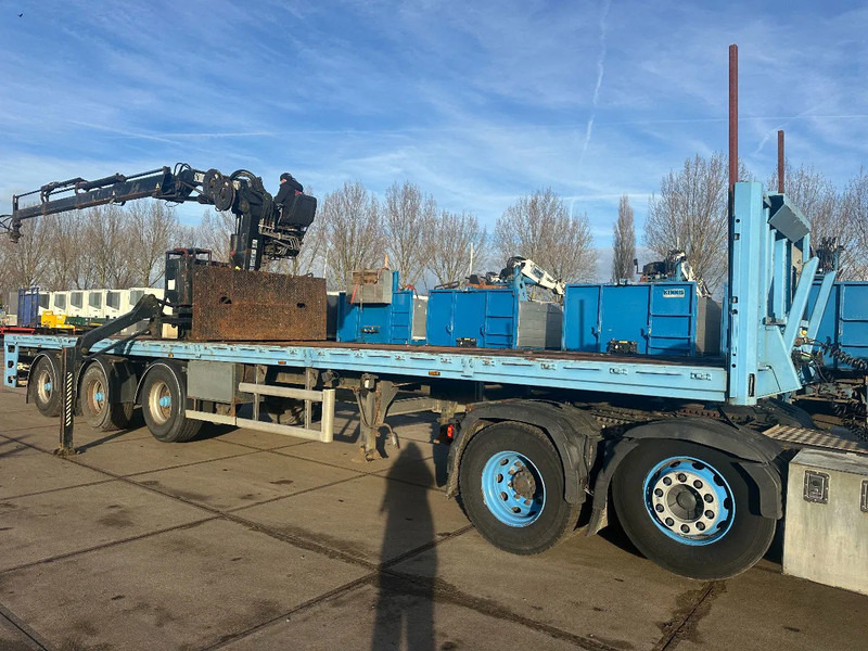 Floor HIAB Roller 165-F3 Rotator - Semiremorcă platformă: Foto 1 Floor HIAB Roller 165-F3 Rotator - Semiremorcă platformă: Foto 1