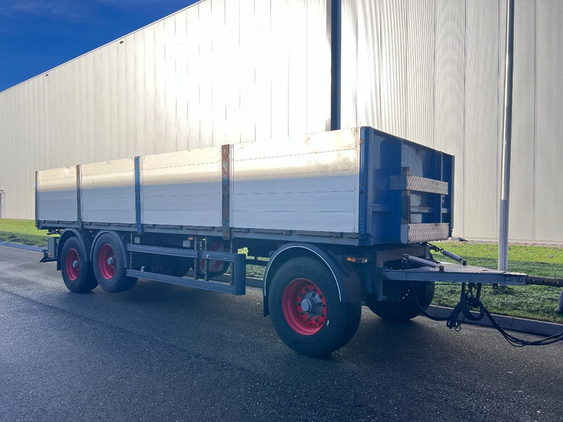 KEL-BERG 3 AXLE - OPEN BOX 7,55 METER + LIFTING AXLE - Remorcă platformă: Foto 1 KEL-BERG 3 AXLE - OPEN BOX 7,55 METER + LIFTING AXLE - Remorcă platformă: Foto 1