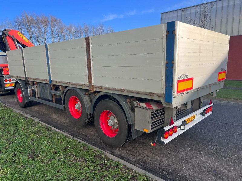 KEL-BERG 3 AXLE - OPEN BOX 7,55 METER + LIFTING AXLE - Remorcă platformă: Foto 5 KEL-BERG 3 AXLE - OPEN BOX 7,55 METER + LIFTING AXLE - Remorcă platformă: Foto 5