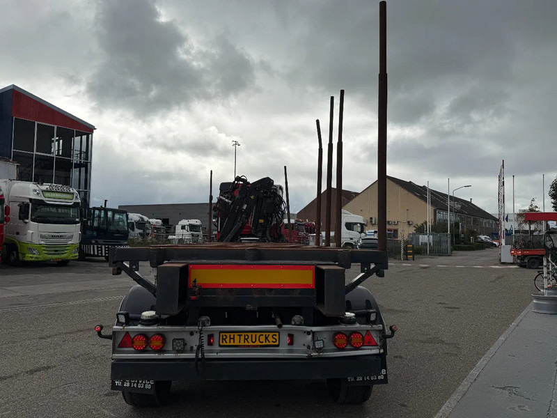 KEL-BERG 4 AXLE - BPW - EXTENDABLE - HOLZ/WOOD/HOUT - Semiremorcă transport busteni: Foto 4 KEL-BERG 4 AXLE - BPW - EXTENDABLE - HOLZ/WOOD/HOUT - Semiremorcă transport busteni: Foto 4