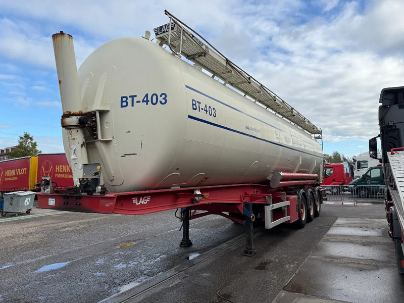 LAG O-3-39 - 61.000 LITER - TIPPER BULK - 3 AXLE - BPW - Semiremorcă cisternă: Foto 3 LAG O-3-39 - 61.000 LITER - TIPPER BULK - 3 AXLE - BPW - Semiremorcă cisternă: Foto 3