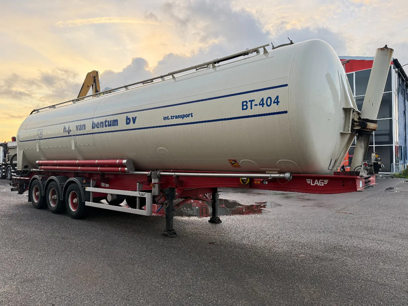 LAG O-3-39 - 61.000 LITER - TIPPER BULK - 3 AXLE - BPW - Semiremorcă cisternă: Foto 3 LAG O-3-39 - 61.000 LITER - TIPPER BULK - 3 AXLE - BPW - Semiremorcă cisternă: Foto 3