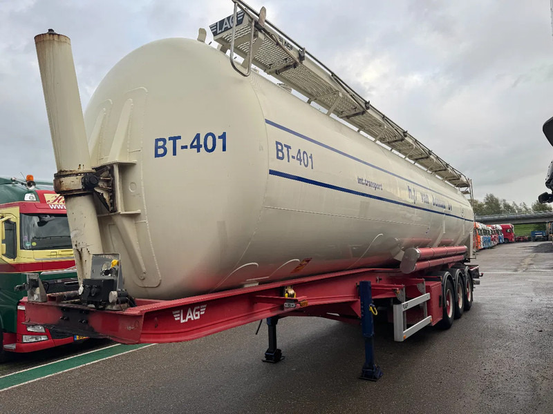 LAG O-3-39 - 61.000 LITER - TIPPER BULK - 3 AXLE - BPW - Semiremorcă cisternă: Foto 2 LAG O-3-39 - 61.000 LITER - TIPPER BULK - 3 AXLE - BPW - Semiremorcă cisternă: Foto 2