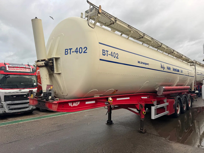 LAG O-3-39 - 61.000 LITER - TIPPER BULK - 3 AXLE - BPW - Semiremorcă cisternă: Foto 1 LAG O-3-39 - 61.000 LITER - TIPPER BULK - 3 AXLE - BPW - Semiremorcă cisternă: Foto 1