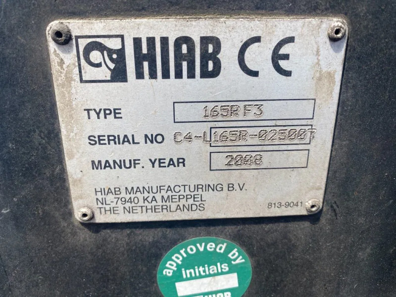 Semiremorcă platformă Lecitrailer MET HIAB R165 F3: Foto 17