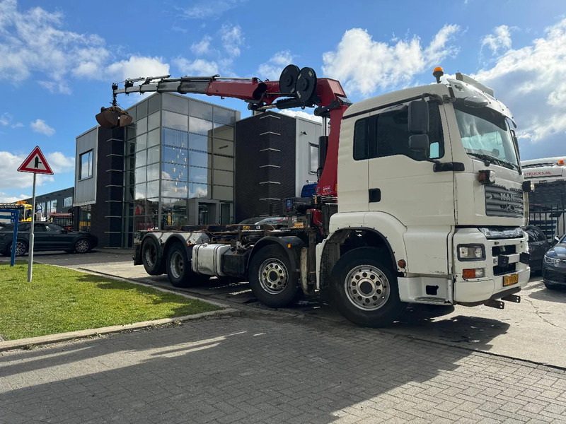 MAN TGA 35.440 8X2 - EURO 4 + HMF 2620K-RC 2018! + REMOTE + HYDRAUTO CABLE LIFT + LIFTING AXLE - Camion cu sistem de cablu, Camion cu macara: Foto 2 MAN TGA 35.440 8X2 - EURO 4 + HMF 2620K-RC 2018! + REMOTE + HYDRAUTO CABLE LIFT + LIFTING AXLE - Camion cu sistem de cablu, Camion cu macara: Foto 2