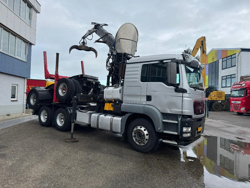 MAN TGS 33.480 6X4 + HIAB 251S.82 + TRAILER 2 AXLE KRAEMER - Camion cu macara: Foto 4 MAN TGS 33.480 6X4 + HIAB 251S.82 + TRAILER 2 AXLE KRAEMER - Camion cu macara: Foto 4