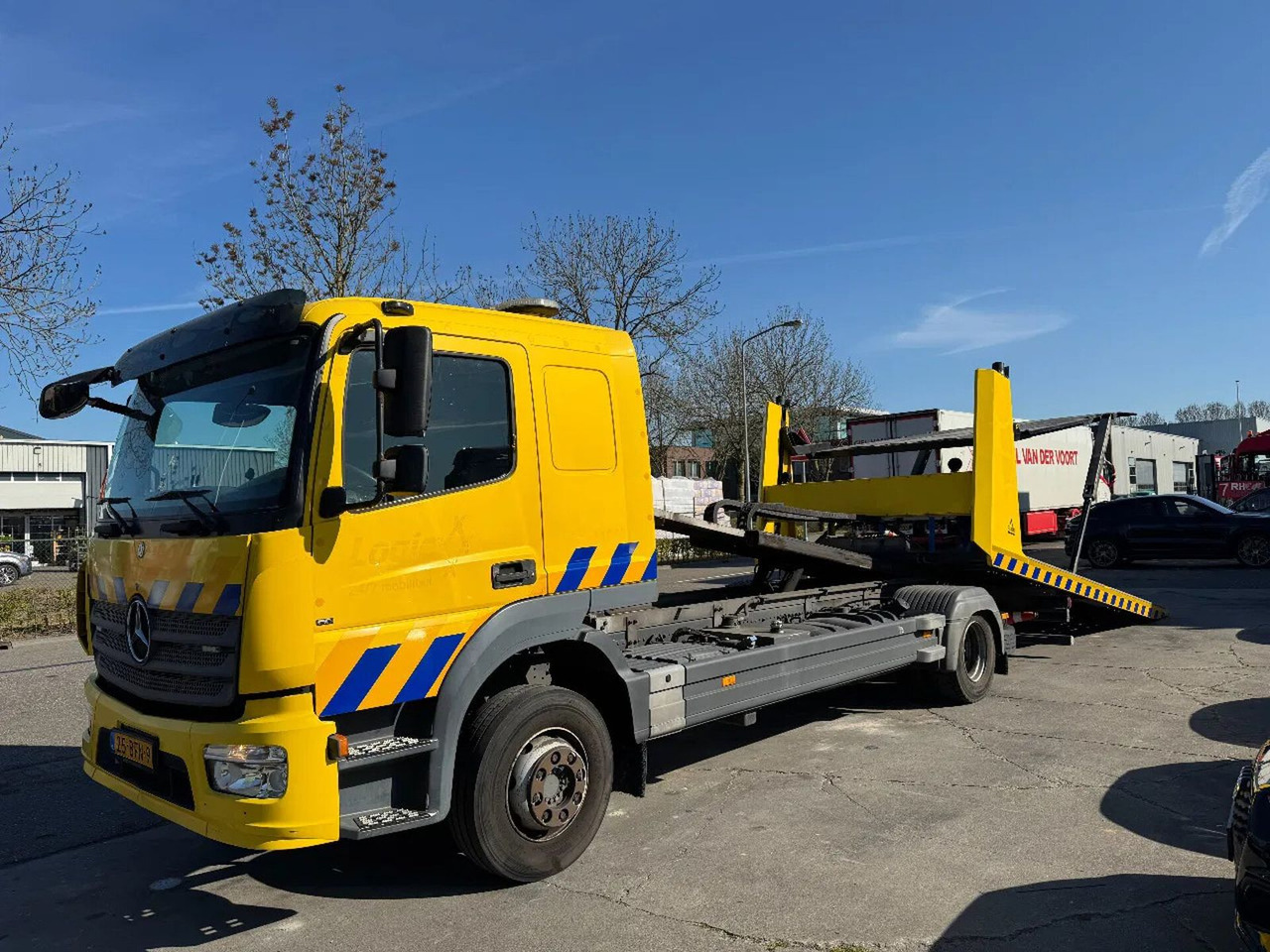 Mercedes-Benz Atego 1524 4X2 EURO 6 FALKOM DOUBLE DECK + WINCH - Maşină de tractare: Foto 2 Mercedes-Benz Atego 1524 4X2 EURO 6 FALKOM DOUBLE DECK + WINCH - Maşină de tractare: Foto 2