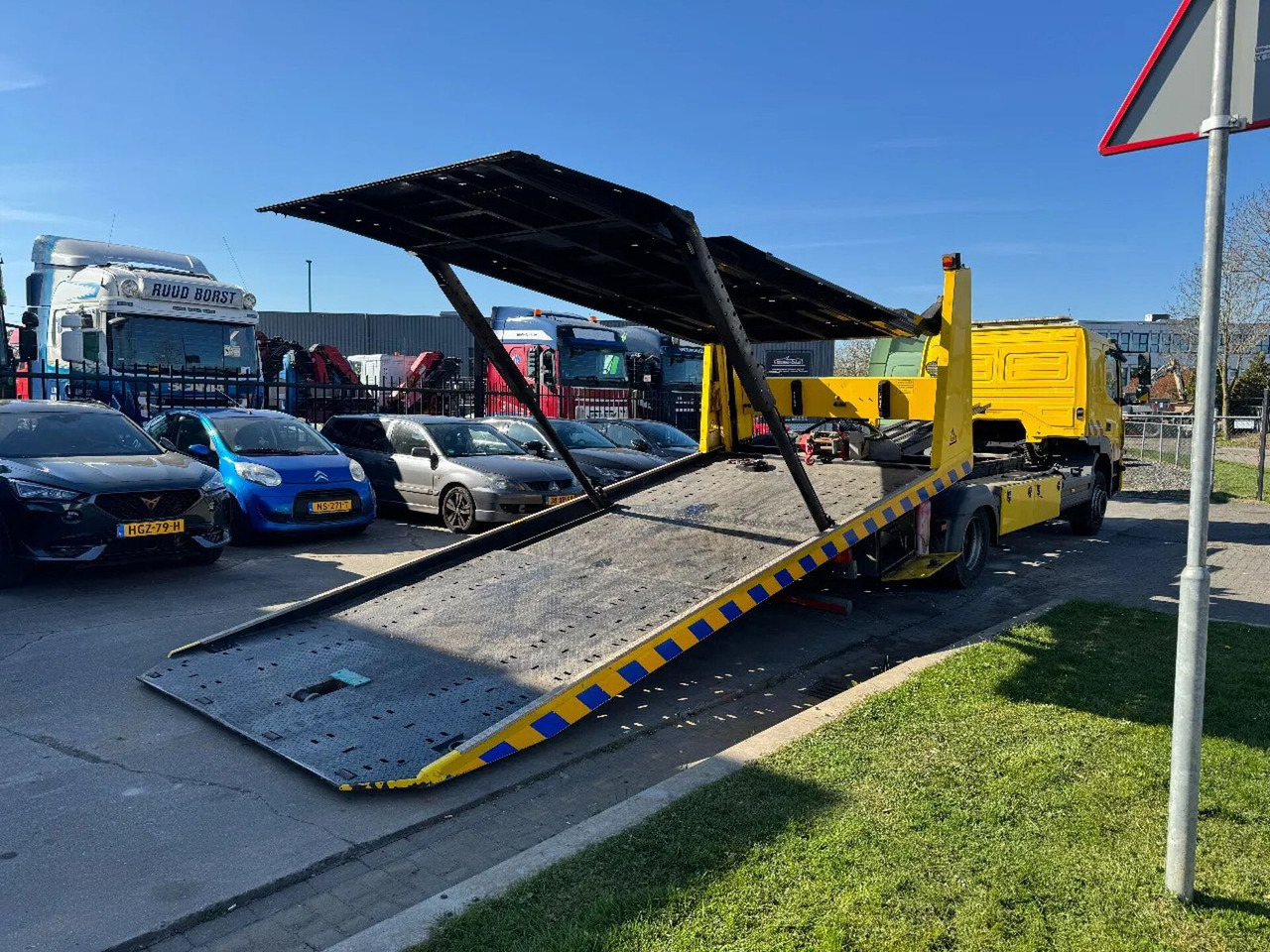 Mercedes-Benz Atego 1524 4X2 EURO 6 FALKOM DOUBLE DECK + WINCH - Maşină de tractare: Foto 5 Mercedes-Benz Atego 1524 4X2 EURO 6 FALKOM DOUBLE DECK + WINCH - Maşină de tractare: Foto 5
