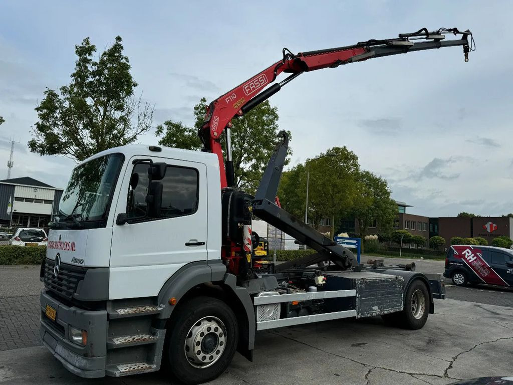 Mercedes-Benz LS 1923 ATEGO + 2011 FASSI F110 + 2011 VDS HOOKL - Camion cu cârlig, Camion cu macara: Foto 1 Mercedes-Benz LS 1923 ATEGO + 2011 FASSI F110 + 2011 VDS HOOKL - Camion cu cârlig, Camion cu macara: Foto 1