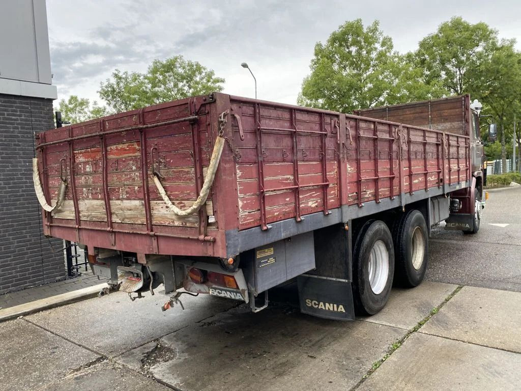 Scania LB141 V8 141 V8 - 6X2 - BOX 7,35 METER - Camion platformă: Foto 4 Scania LB141 V8 141 V8 - 6X2 - BOX 7,35 METER - Camion platformă: Foto 4