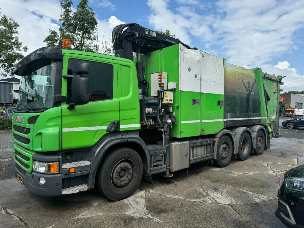 Scania P360 8X2 - HIAB 211BW-3 + FAUN VARIOPRESS - ONLY - Autogunoiere: Foto 3 Scania P360 8X2 - HIAB 211BW-3 + FAUN VARIOPRESS - ONLY - Autogunoiere: Foto 3