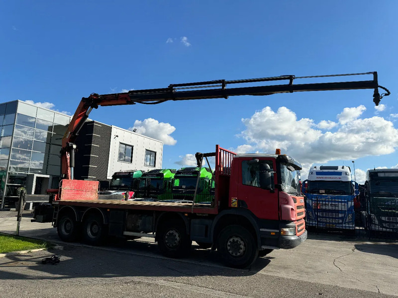 Scania P360 8X4 - EURO 5 + PALFINGER PK22002-EH + REMOTE - Camion platformă, Camion cu macara: Foto 3 Scania P360 8X4 - EURO 5 + PALFINGER PK22002-EH + REMOTE - Camion platformă, Camion cu macara: Foto 3