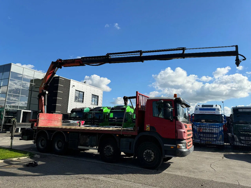 Scania P360 8X4 - EURO 5 + PALFINGER PK22002-EH + REMOTE - Camion cu macara: Foto 1 Scania P360 8X4 - EURO 5 + PALFINGER PK22002-EH + REMOTE - Camion cu macara: Foto 1