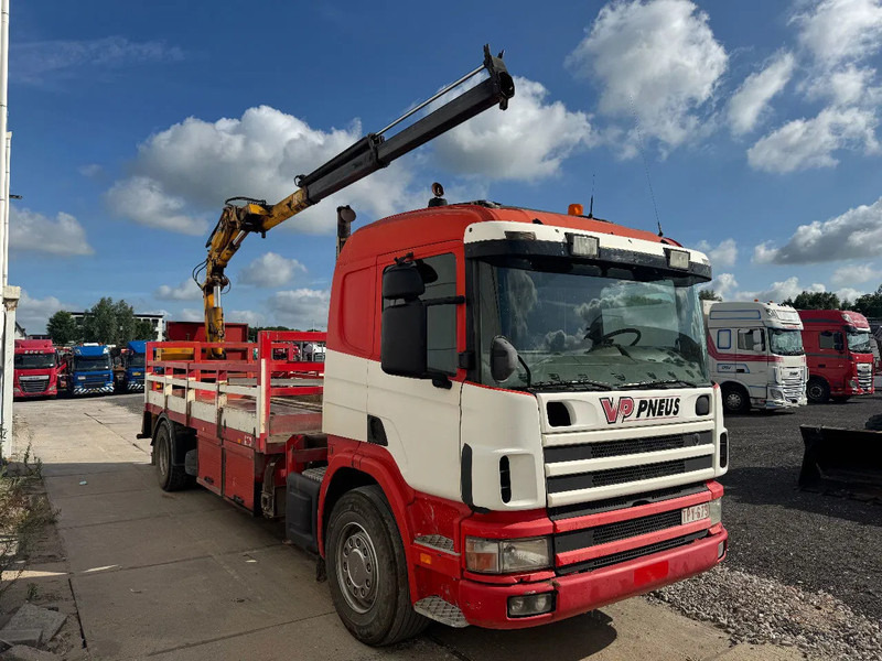 Scania P94-310 4X2 EURO 2 COPMA 1530 FULL STEEL - Camion cu macara: Foto 1 Scania P94-310 4X2 EURO 2 COPMA 1530 FULL STEEL - Camion cu macara: Foto 1