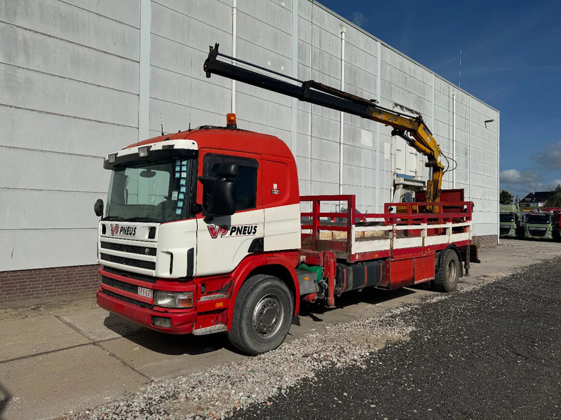Scania P94-310 4X2 EURO 2 COPMA 1530 FULL STEEL - Camion platformă: Foto 1 Scania P94-310 4X2 EURO 2 COPMA 1530 FULL STEEL - Camion platformă: Foto 1