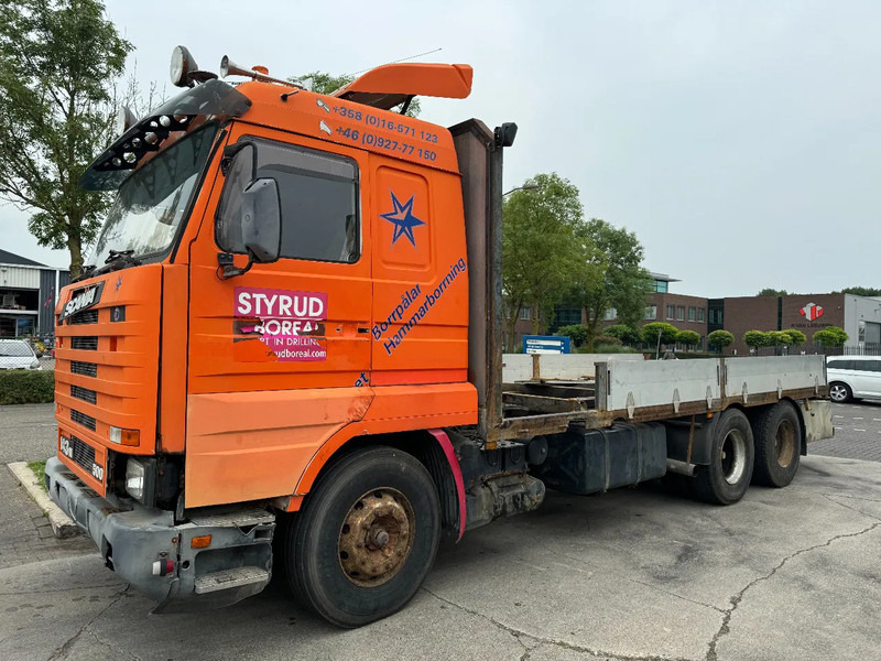 Scania R143-500 V8 6X4 + MANUAL GEARBOX - Camion platformă: Foto 1 Scania R143-500 V8 6X4 + MANUAL GEARBOX - Camion platformă: Foto 1