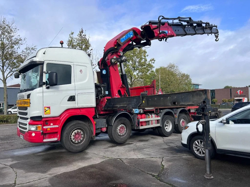 Scania R490 8X2 EURO 6 + EFFER 1750/4S + REMOTE - Camion cu macara: Foto 3 Scania R490 8X2 EURO 6 + EFFER 1750/4S + REMOTE - Camion cu macara: Foto 3