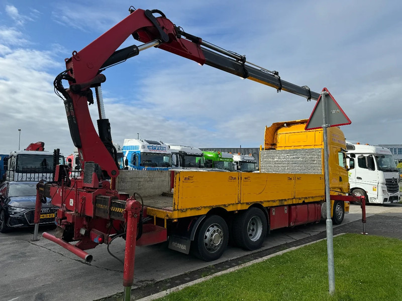 Scania R500 V8 6X2 EURO 5 + HIAB 377EP-4XS + REMOTE CONTROL + RETARDER - Camion platformă, Camion cu macara: Foto 5 Scania R500 V8 6X2 EURO 5 + HIAB 377EP-4XS + REMOTE CONTROL + RETARDER - Camion platformă, Camion cu macara: Foto 5