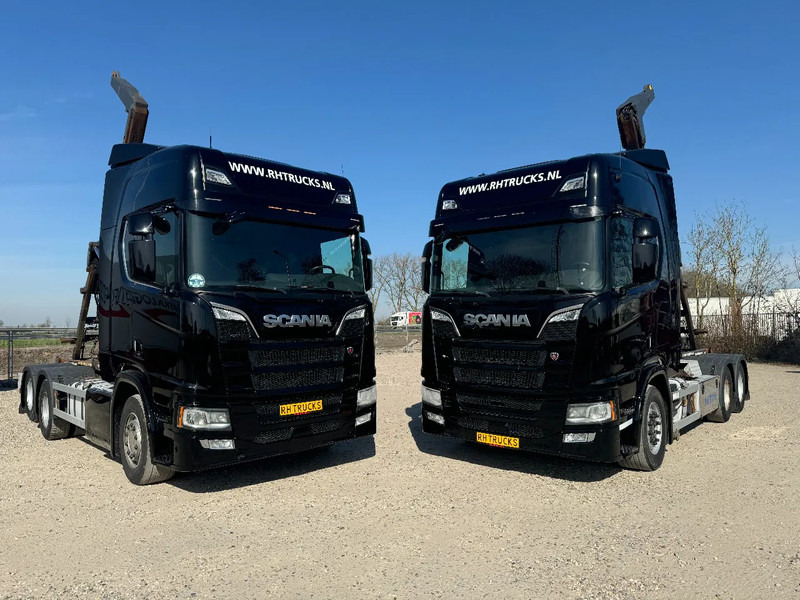 Scania R580 V8 6X2 VDL HOOK 20T RETARDER EURO 6 2 UNITS - Camion cu cârlig: Foto 1 Scania R580 V8 6X2 VDL HOOK 20T RETARDER EURO 6 2 UNITS - Camion cu cârlig: Foto 1