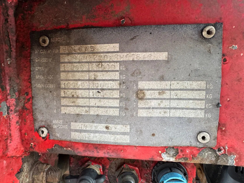 Camion cu macara Scania R580 V8 6X4 EPSILON S270L88 2 AXLE HANGER: Foto 15 Camion cu macara Scania R580 V8 6X4 EPSILON S270L88 2 AXLE HANGER: Foto 15