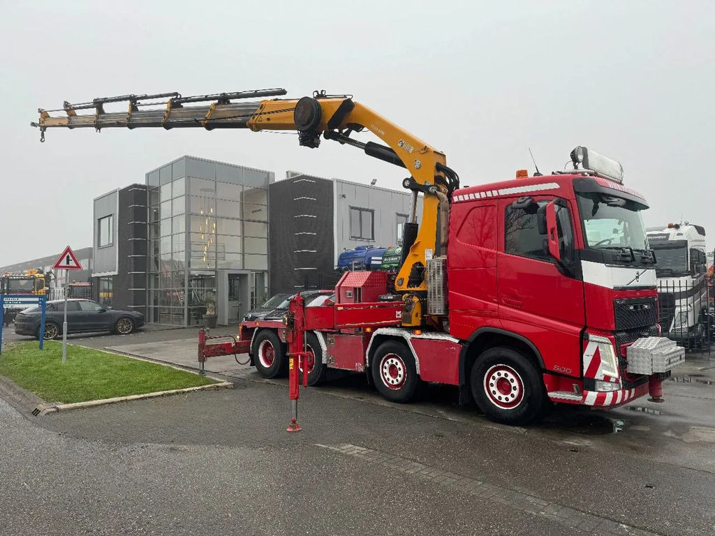 Volvo FH 500 8X4 - EURO 6 + HIAB 622 EP-6 HIPRO + REMO - Camion cu macara, Cap tractor: Foto 2 Volvo FH 500 8X4 - EURO 6 + HIAB 622 EP-6 HIPRO + REMO - Camion cu macara, Cap tractor: Foto 2