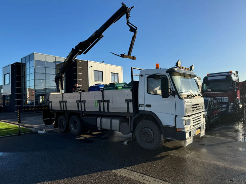 Volvo FM 12.340 6X2 - EURO 3 + PALFINGER PK15002 + LIFT/STEERING AXLE - Camion platformă, Camion cu macara: Foto 3 Volvo FM 12.340 6X2 - EURO 3 + PALFINGER PK15002 + LIFT/STEERING AXLE - Camion platformă, Camion cu macara: Foto 3