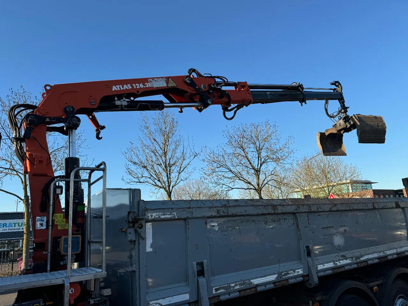 Camion basculantă, Camion cu macara Volvo FM 330 6X2 - EURO 5 + ATLAS 126.3E A2 + REMOTE + LIFT/STEERING AXLE: Foto 7