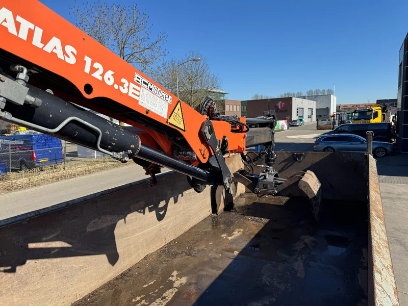Camion basculantă, Camion cu macara Volvo FM 330 6X2 - EURO 5 + ATLAS 126.3E A2 + REMOTE + LIFT/STEERING AXLE: Foto 19